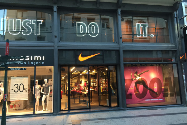 Nike store Brussel