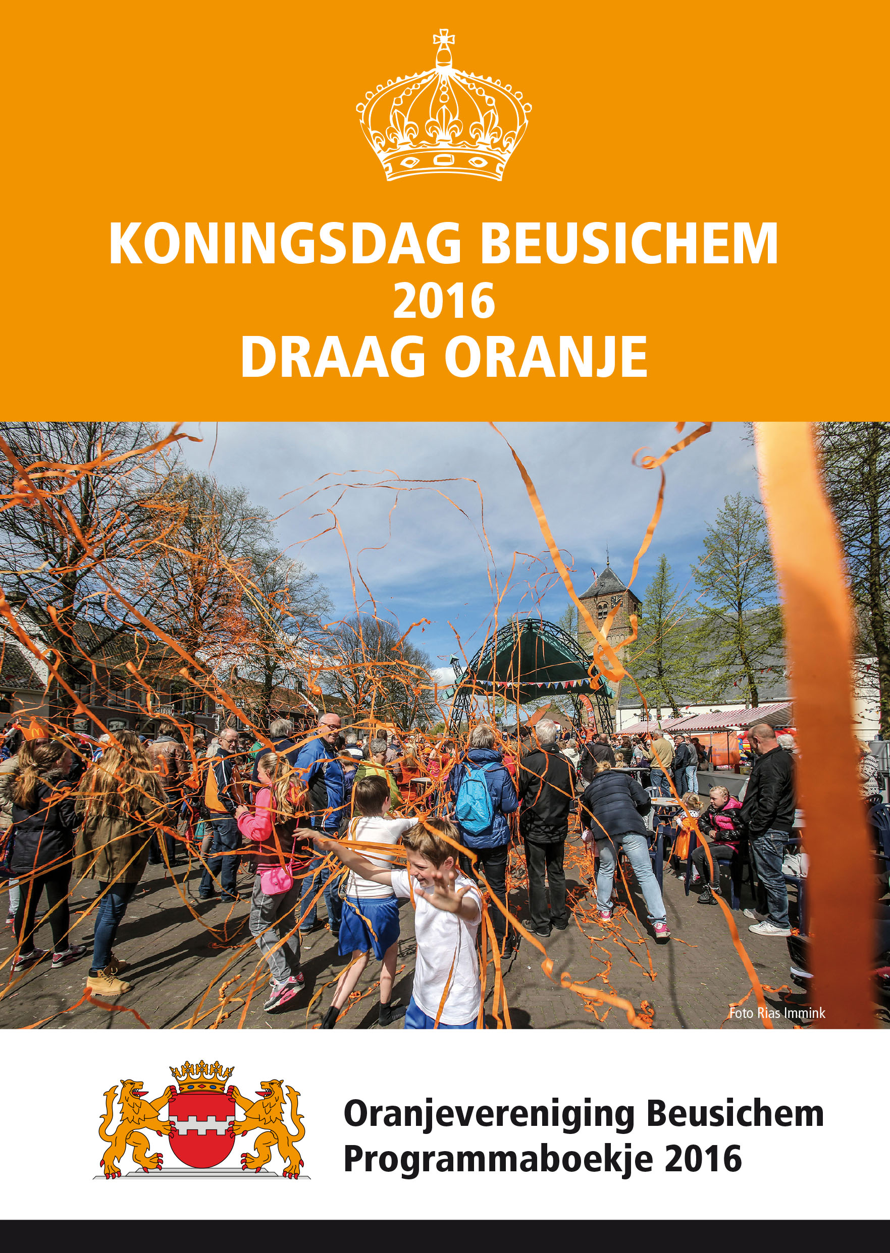 Oranjevereniging boekje 2016
